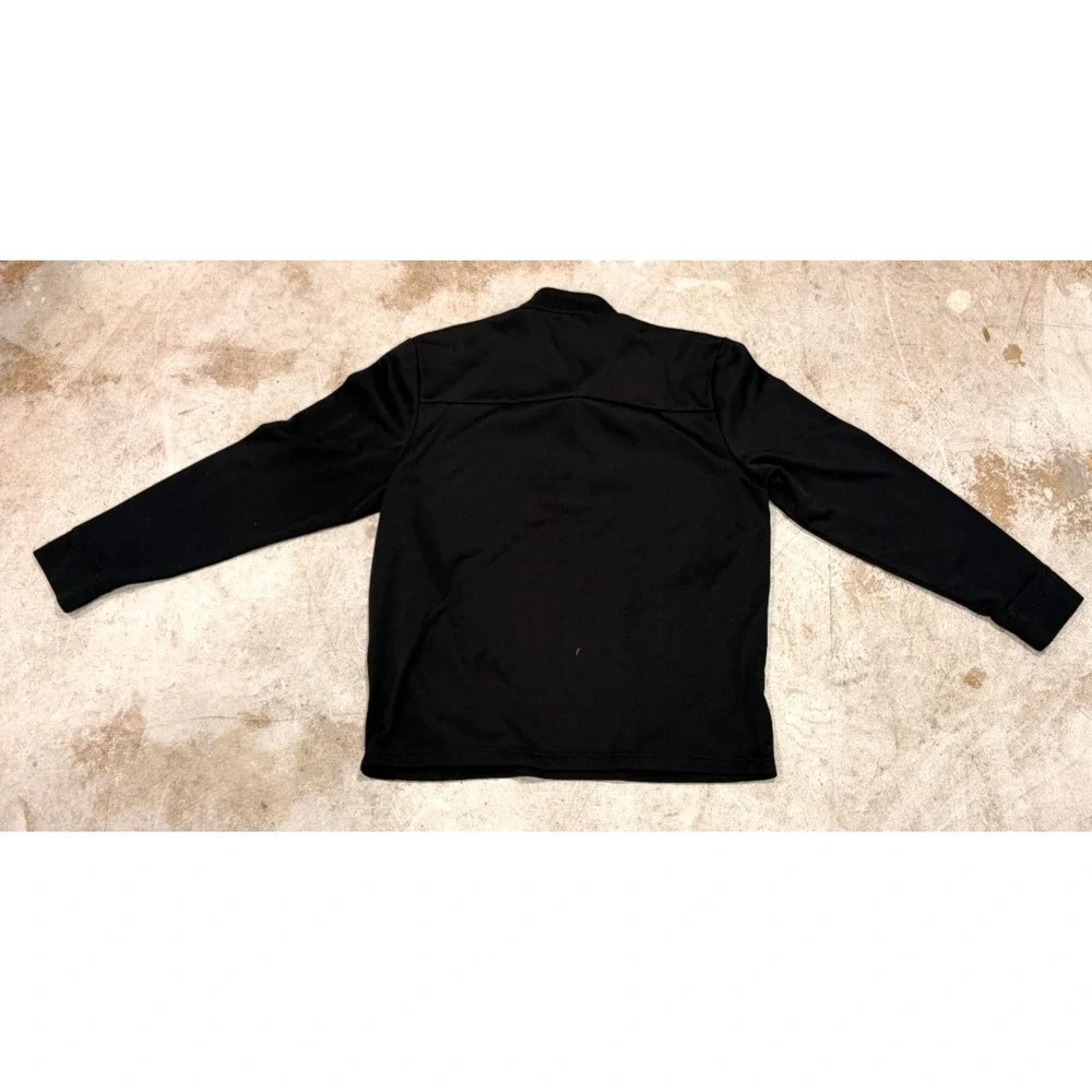Callaway Golf Pullover Jacket Men's Large Black 1/4 Zip Performance Fleece Lined